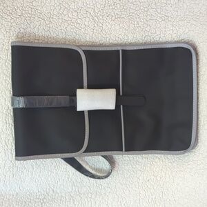 NWT RAINS Backpack black and reflective silver waterproof